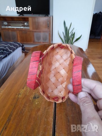 Стара кошница,кошничка #2, снимка 5 - Други ценни предмети - 35593996