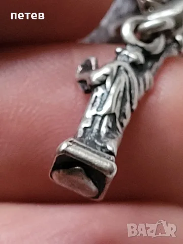 сребърна гривна Pandora .Pandora., снимка 15 - Антикварни и старинни предмети - 55942234