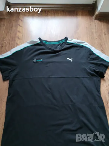 Puma MERCEDES - страхотна мъжка тениска 2XL, снимка 5 - Тениски - 49469680