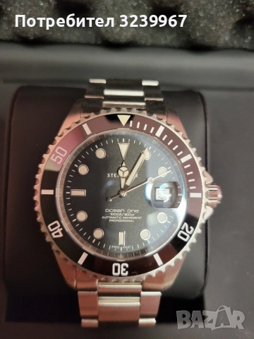 Продавам STEINHART Ocean One BLACK Ceramic Diver Watch