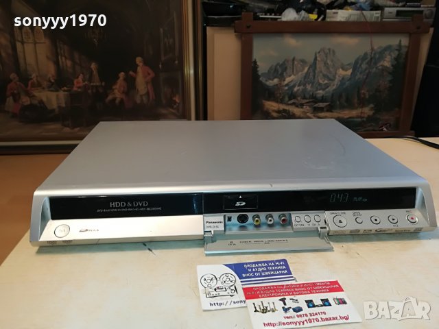 panasonic dmr-eh56eg-s HDD/DVD внос germany 0408212144, снимка 4 - Плейъри, домашно кино, прожектори - 33725807