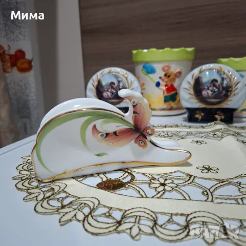 Порцеланови салфетници, пепелници и солници