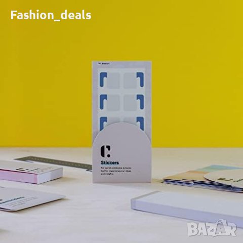 Нови Иновативни Клип Стикери за Тетрадки - Еко Сини 50 броя, снимка 7 - Други - 42875812