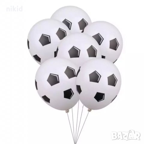 Футбол Футболна топка надуваем латекс латексов балон парти хелий или газ, снимка 2 - Други - 26945624