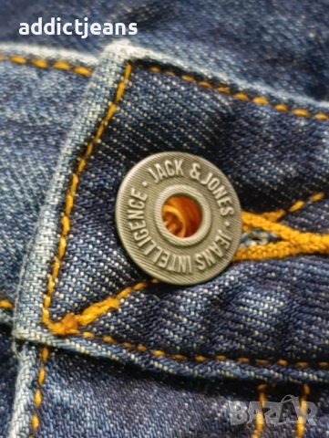 Мъжки дънки Jack&Jones размер 34, снимка 4 - Дънки - 52621590