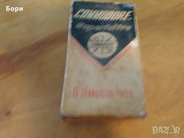  Commodore Superlative 6 Transistor Радио, снимка 6 - Радиокасетофони, транзистори - 31722864