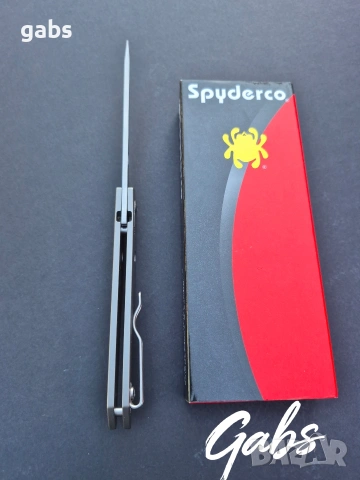 Сгъваем нож Spyderco COBOL C273, снимка 7 - Ножове - 54143240