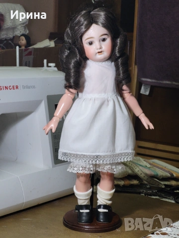Антична кукла 1894, Арман Марсел 40 см, снимка 10 - Кукли - 54229924