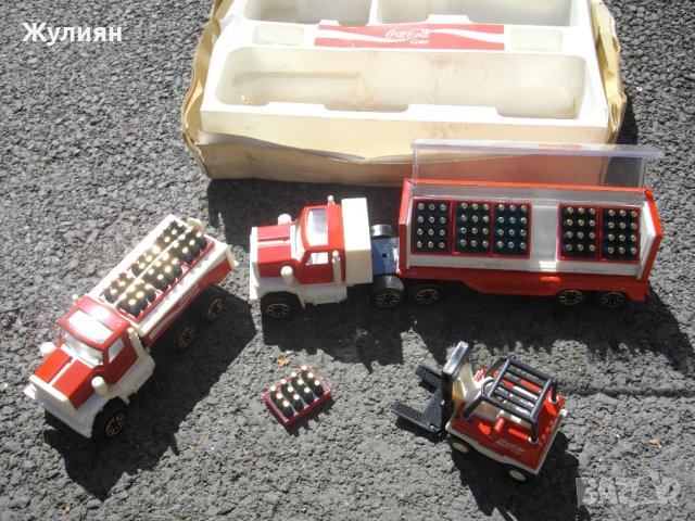  СОЦ ЛАМАРИНЕНИ ИГРАЧКИ МИР РАЗГРАД COCA COLA , снимка 5 - Антикварни и старинни предмети - 42046071