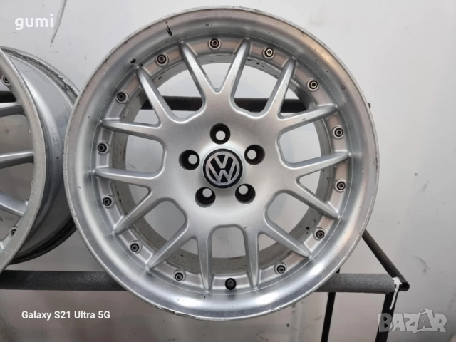 4бр 16ски джанти за VW  5х100мм A161034 , снимка 3 - Гуми и джанти - 51780458