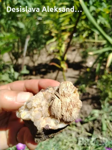 Калцит с барит от Мароко
