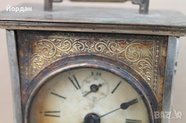 Стар работещ часовник ''Junghans'' с латерна, снимка 2 - Антикварни и старинни предмети - 44403238