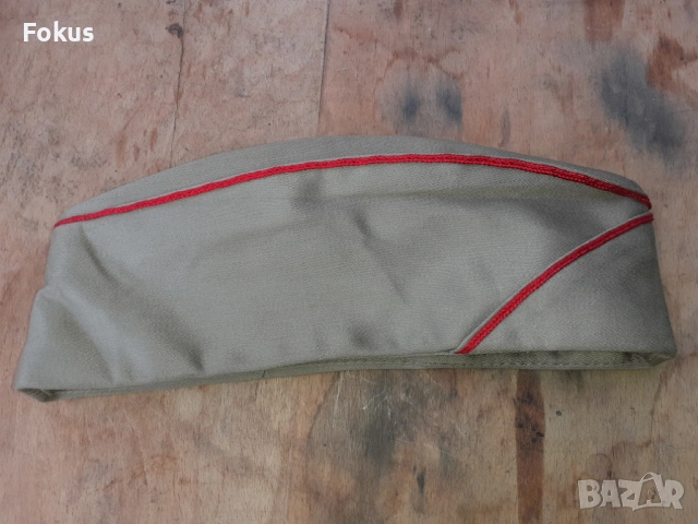 Старо военно кепе пилотка шапка фуражка униформа, снимка 6 - Антикварни и старинни предмети - 54183190