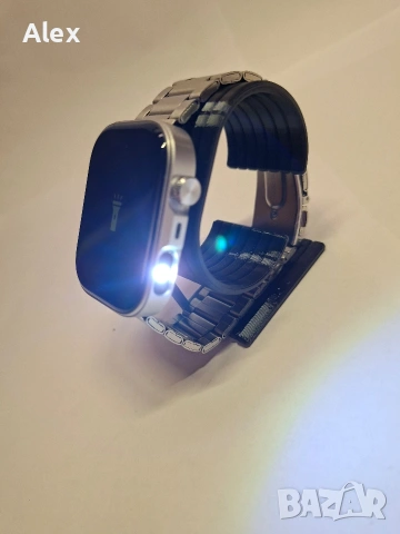 Смарт часовник|Чисто нов + Подарък втора каишка!, снимка 6 - Смарт часовници - 54261681