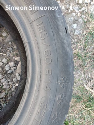 Продавам гума зимна,,Мишелин,,185/60/14 цола, снимка 5 - Гуми и джанти - 38571302
