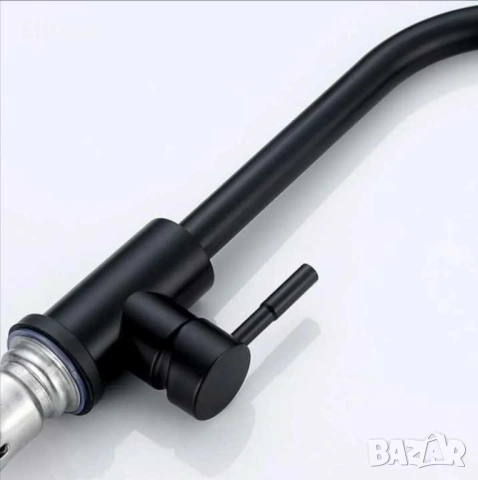 Едноръкохватков кухненски кран неръждаема стомана 360° въртящ се смесител за мивка, снимка 10 - Други стоки за дома - 52854041