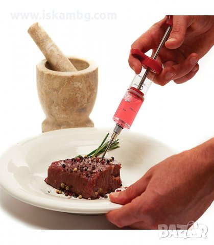 СПРИНЦОВКА ЗА МАРИНОВАНЕ НА МЕСА - код 2020, снимка 2 - Аксесоари за кухня - 33965173