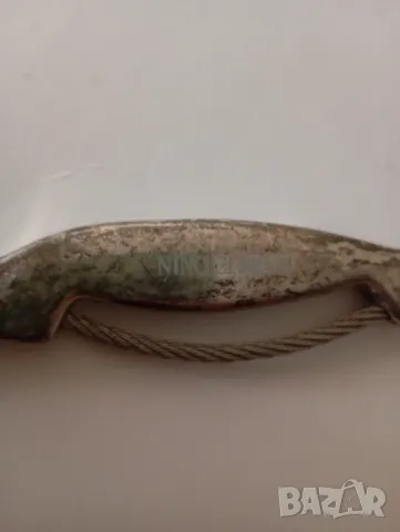 дизайнерски посребрен нож -NINO CERRUTI, снимка 5 - Антикварни и старинни предмети - 49648802