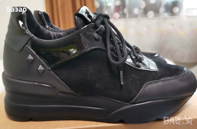 Daris дамски маратонки обувки черни, снимка 1 - Дамски ежедневни обувки - 39947338