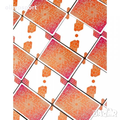 карти за игра BICYCLE NEON ORANGE BUMP нови  Колодата Bicycle Neon Orange Bump е специално създадена, снимка 3 - Карти за игра - 31476289