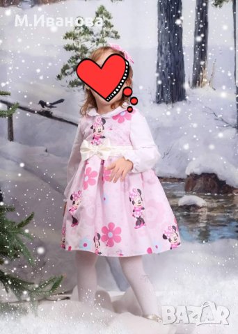 Рокля Мини Маус , снимка 9 - Бебешки рокли - 22581438