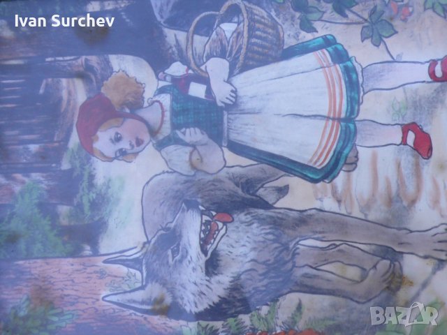 КАРТИНА 4ЕРВЕНАТА ШАП4ИЦА ОРИГИНАЛ ОТ СОЦА 30;40, снимка 14 - Картини - 38541248