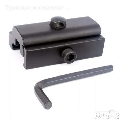 Адаптер за двунога от антабка към уйввър база пиканттина, снимка 6 - Оборудване и аксесоари за оръжия - 49310222