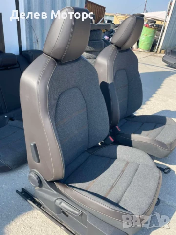 Полу кожен  салон , седалки за Seat Leon Sportstourer Xcellence 2. 0TDI, 4x4, 150 кс. , двигател DTT, снимка 7 - Части - 50986560