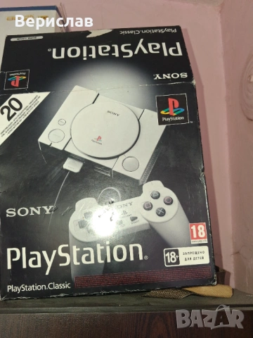 Playstation classic , снимка 2 - PlayStation конзоли - 54347623