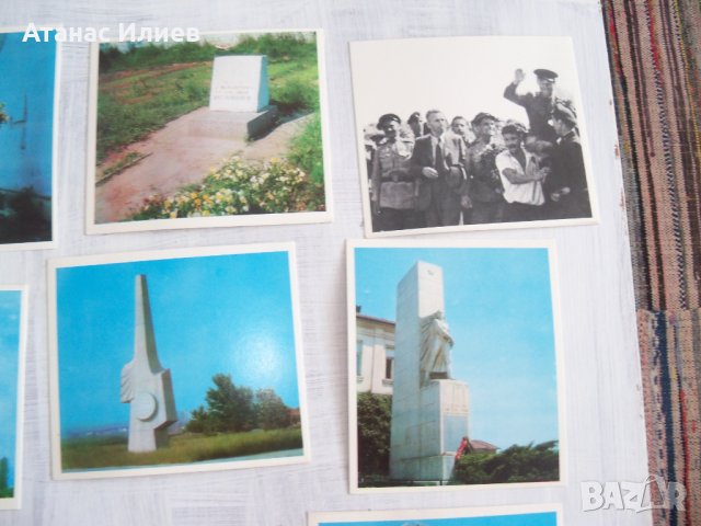 12 картички "Паметници на верността" Видински окръг 1977г., снимка 5 - Други ценни предмети - 30001547