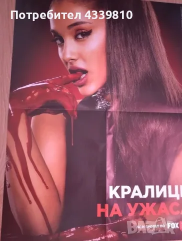 ариана гранде плакат оригинален ariana 