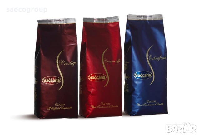 Премиум кафе на зърна Saccaria Extrafino, снимка 2 - Други - 53955717