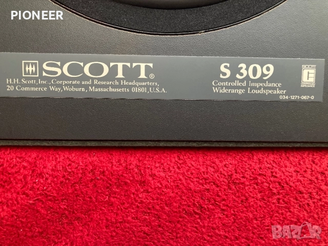 SCOTT S 309, снимка 4 - Тонколони - 52503736