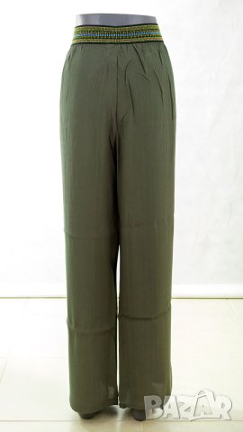 Дамски панталон в зелен нюанс ODM - S, снимка 2 - Панталони - 42808188