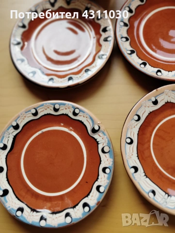 Керамични чинии, снимка 10 - Чинии - 54199938