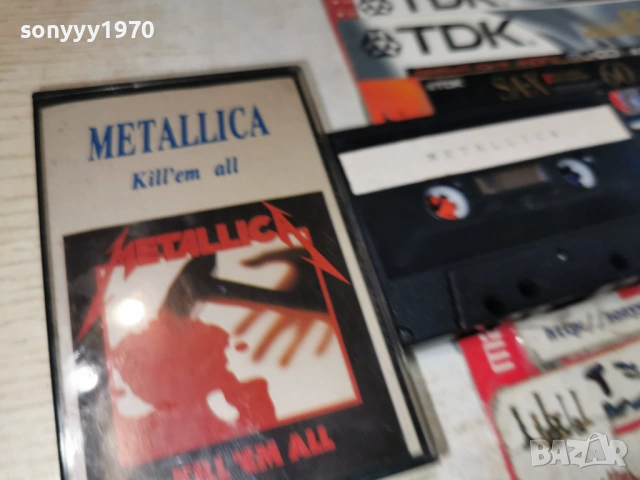 METALLICA-TAPE 1803261830H1E5R, снимка 9 - Аудио касети - 53889963