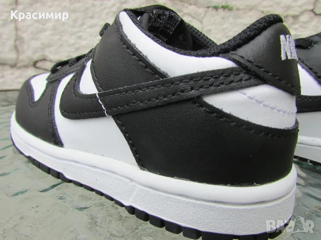 Детски маратонки Nike Dunk Low "Panda", снимка 6 - Детски маратонки - 56239457
