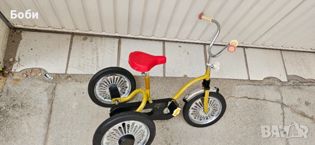 Ретро детска триколка, снимка 3 - Антикварни и старинни предмети - 53167725