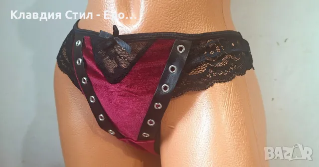 Промоция 🎀 Секси дамско бельо с кожени акценти, снимка 4 - Бельо - 50230950