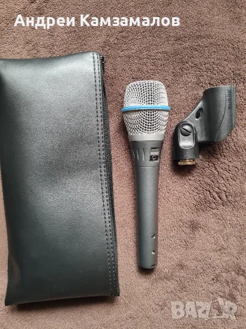 Микрофон - Shure Beta87a , снимка 6 - Синтезатори - 56046011