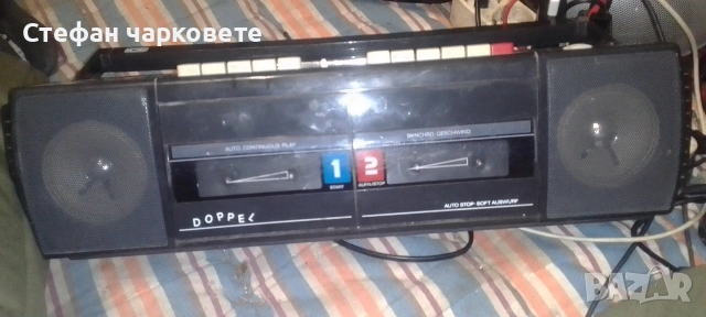 радио приемник и двукасетачен касетофон , снимка 2 - Радиокасетофони, транзистори - 54073185