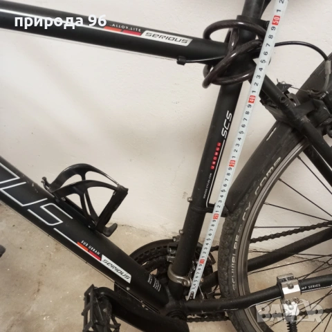 Немски алуминиев велосипед SERIOUS, снимка 5 - Велосипеди - 54038334