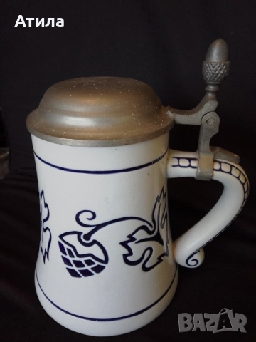 халба порцелан и метал немска