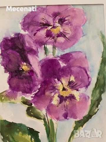 ПАОЛА СТОЕВА акварел натюрморт, снимка 10 - Картини - 53122589