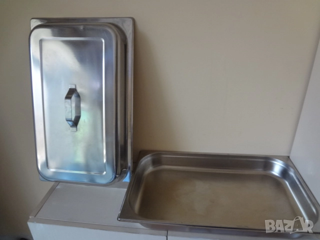 Голяма иноксова тава с капак и стойка, снимка 12 - Съдове за готвене - 52793764