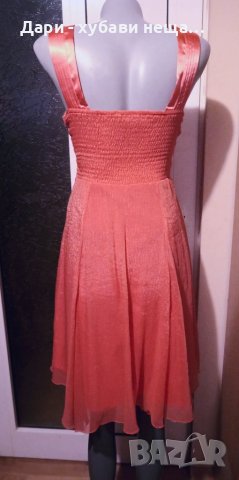 Кокетна двупластова рокля, с акцент от сатен🍀♥️М♥️🍀арт.4406, снимка 3 - Рокли - 37518826