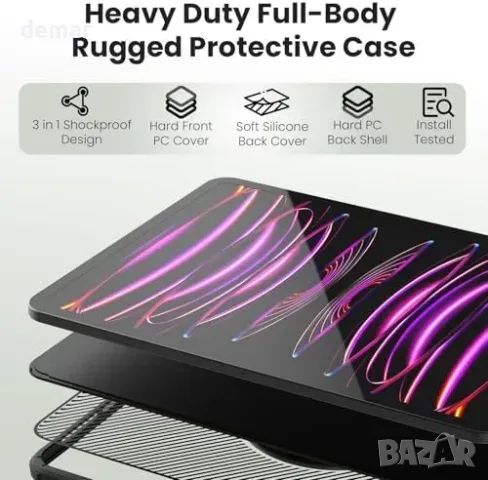 Nillkin защитен калъф за iPad Air и Pro 11, снимка 4 - Други стоки за дома - 56330078