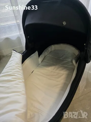 Cybex Priam Lux Carry Cot кош за количка 0-6м черен, снимка 2 - Детски колички - 55826844
