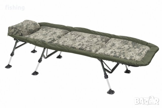 Безплатна Доставка Mivardi Bedchair CamoCODE Flat6 легло, снимка 2 - Екипировка - 40792898