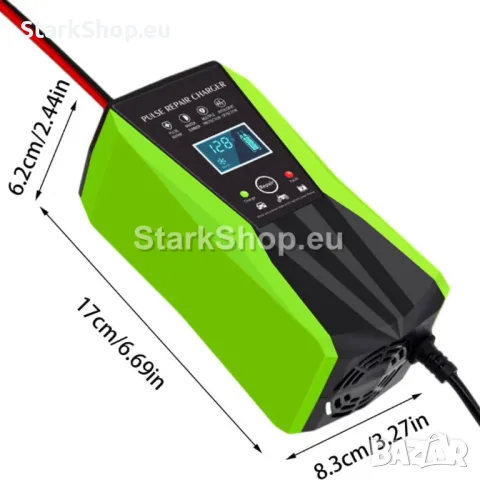 Зарядно за акумулатор 12v, снимка 2 - Друга електроника - 48082570